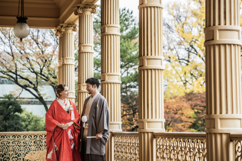 旧岩崎邸庭園ロケーションプラン【全データ付/美容アテンド同行/移動費込/700着から選べる