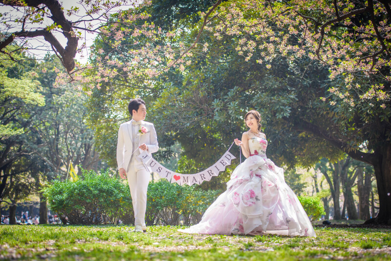 新緑洋装ロケーションプラン【全データ付/美容アテンド同行/移動費込/300着から選べる】