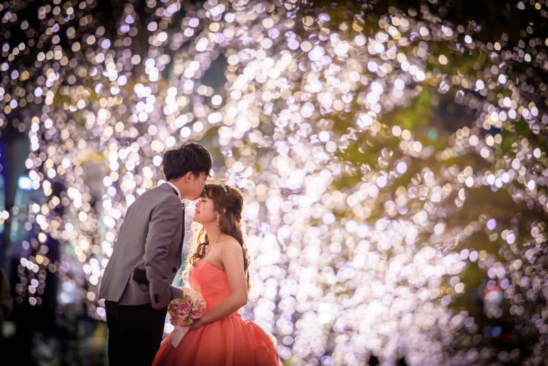 東京駅周遊イルミネーションプラン【全データ付/美容アテンド同行/移動費込/３００着から選べる】