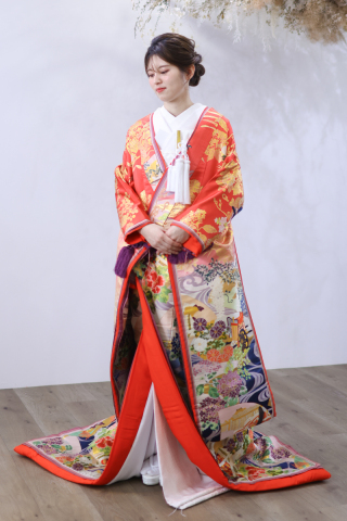 色打掛V-14(取り寄せ衣裳)