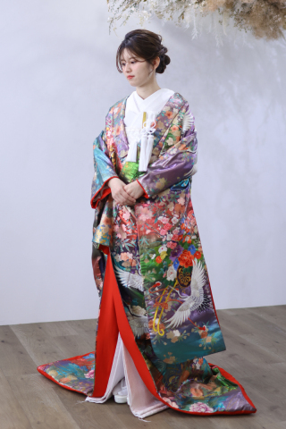 色打掛V-2(取り寄せ衣裳)