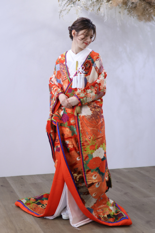 色打掛V-４(取り寄せ衣裳)