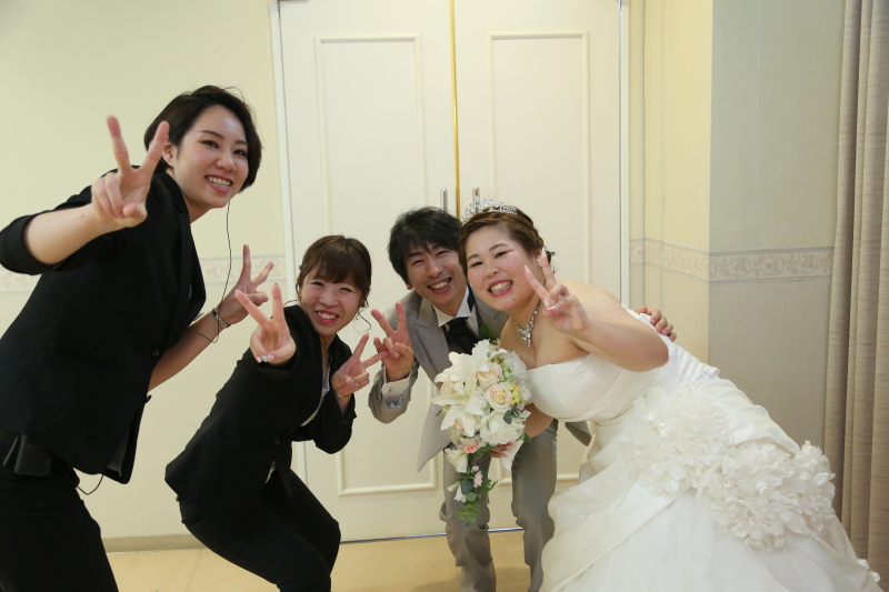 スタッフと一緒に♪