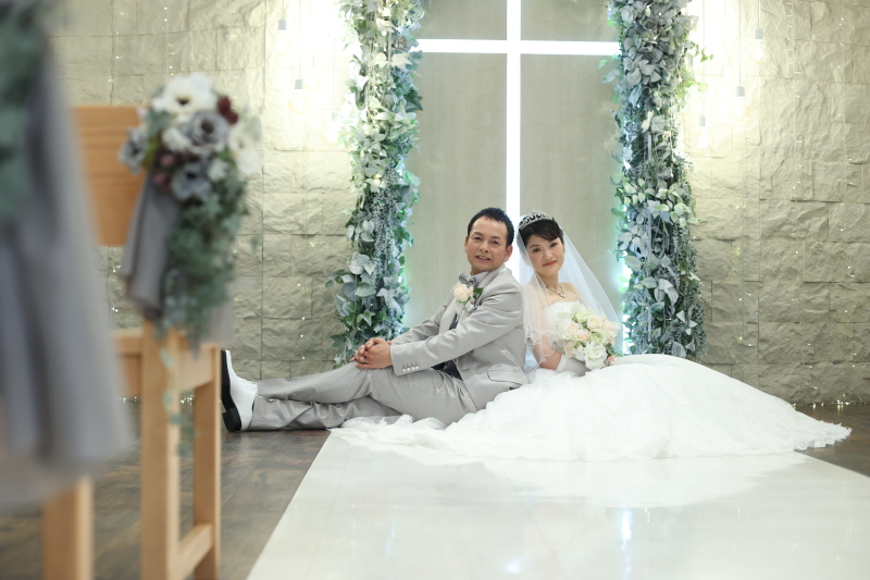 お座りショット