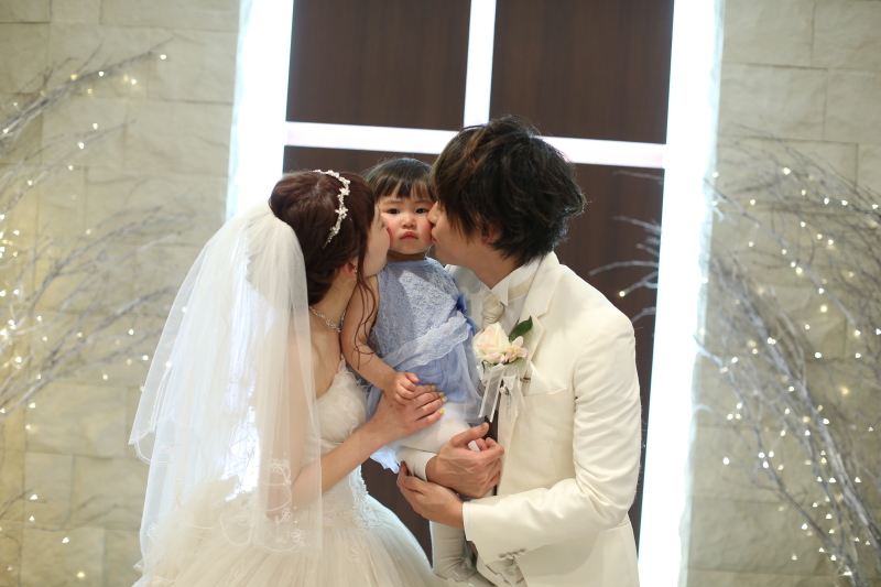 本物のチャペルで♡