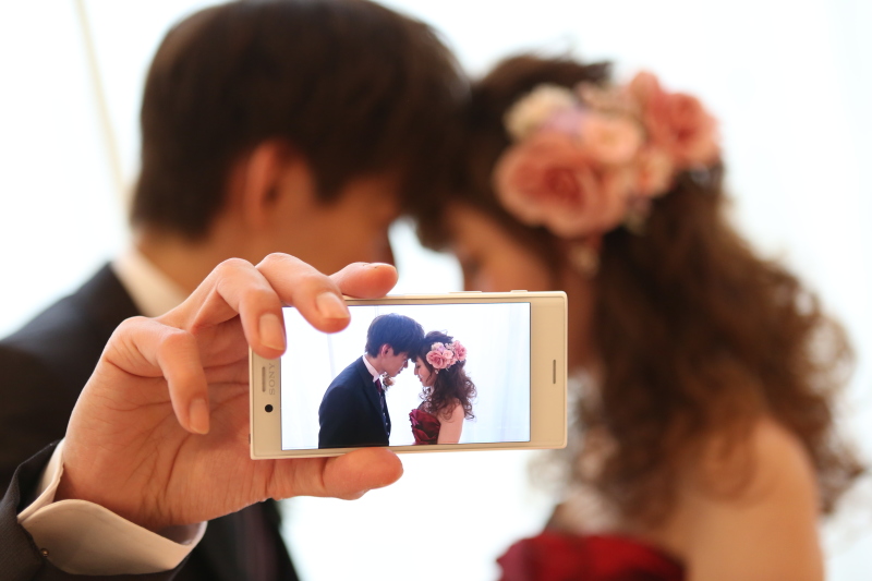 スマホを使って‥？？