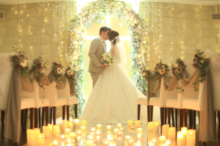 *チャペル撮影×館内和装*