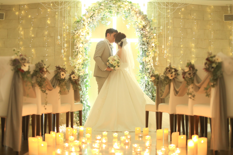 *チャペル撮影×館内和装*