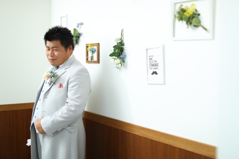 ご新郎様ソロショット