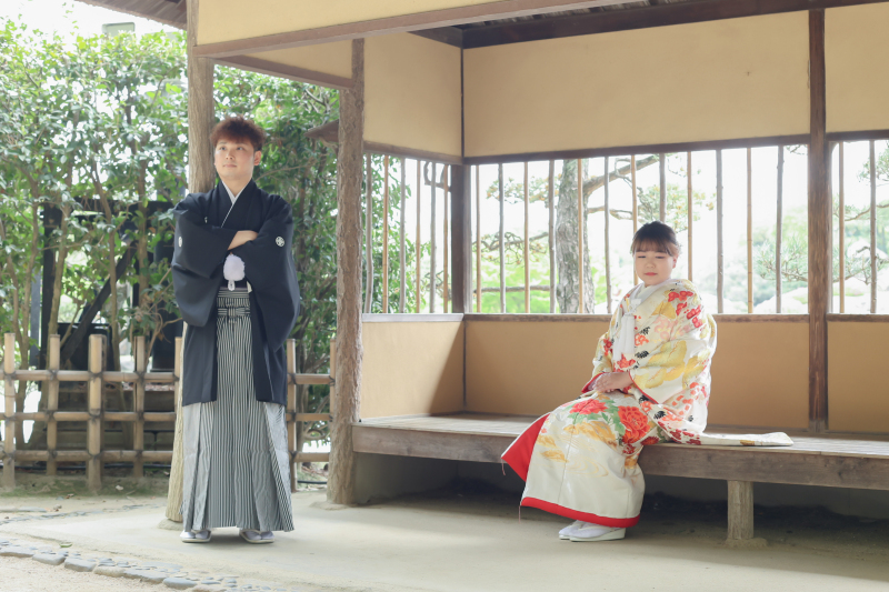 日差しが、さらに雰囲気を◎