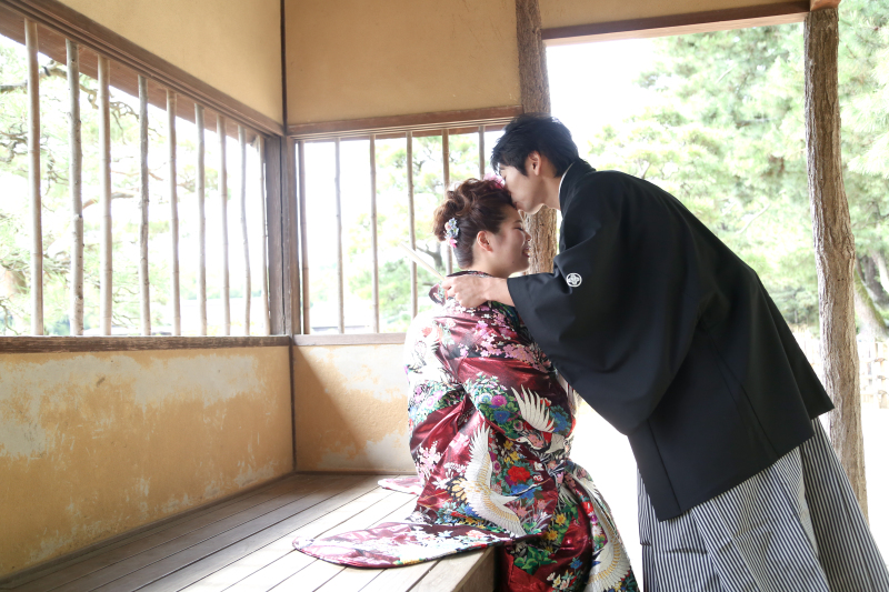 おでこにチュ☆