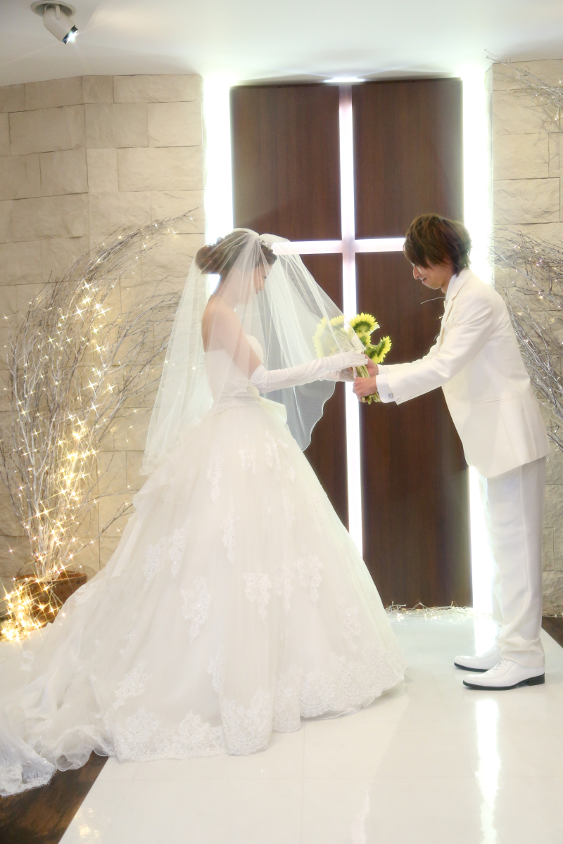 ブーケブートニアのセレモニー