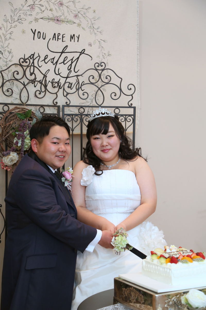 ケーキカット♡