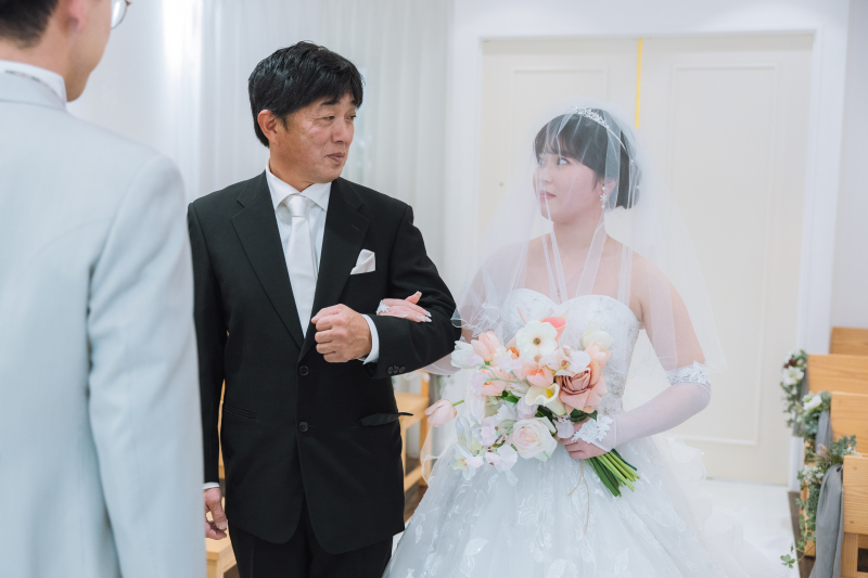 ドレスでセレモニー撮影♪