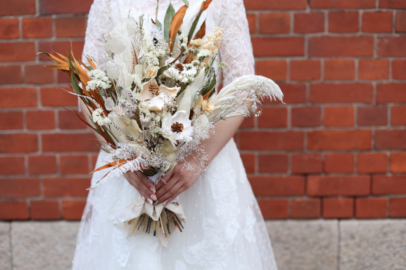 ドライフラワーでお洒落さアップ*