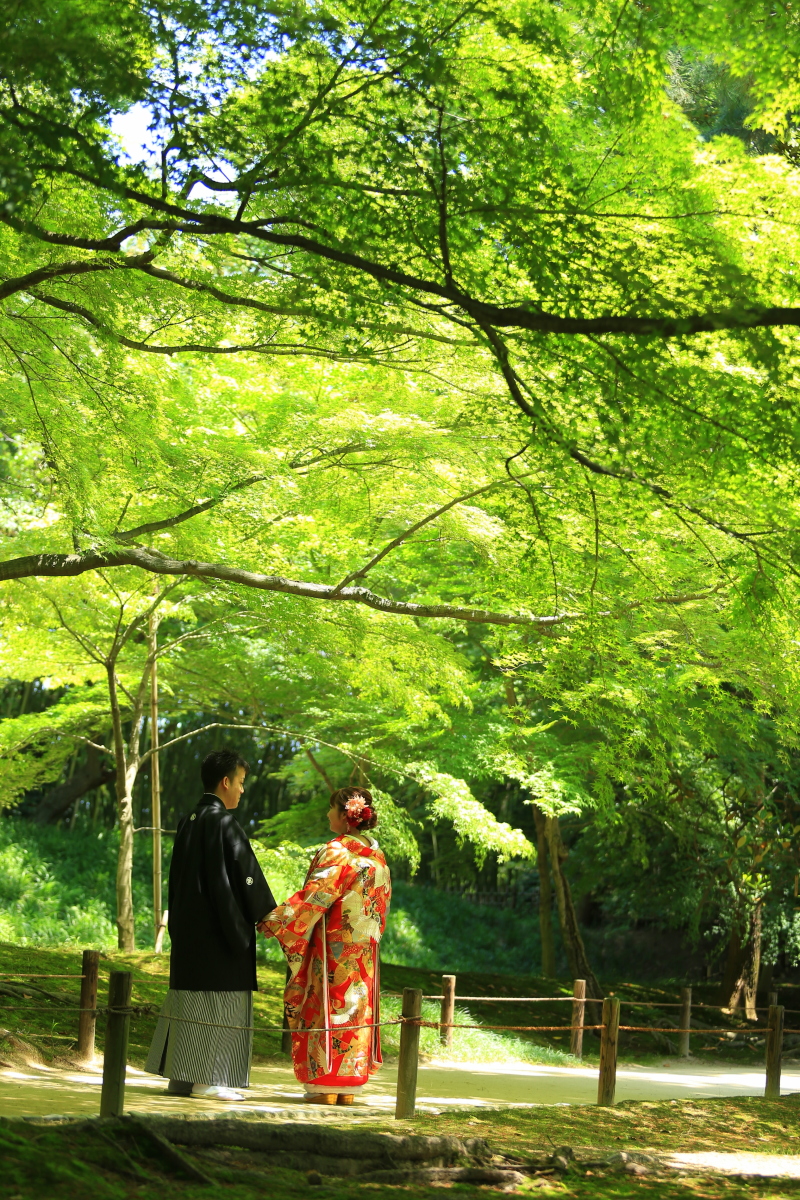 綺麗な新緑に包まれて、、、♡