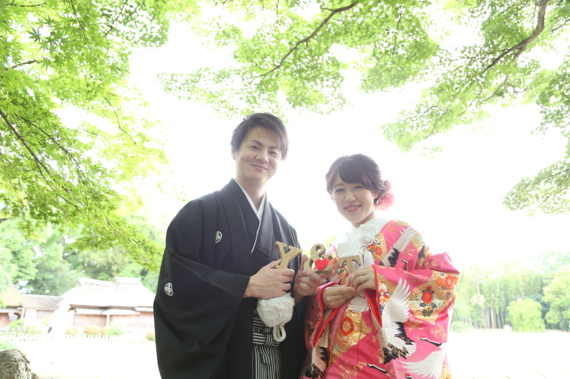 イニシャルなどの小物もご用意します♪