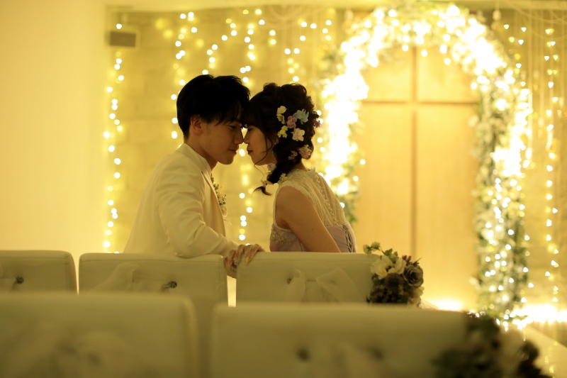 チャペルの雰囲気も自由自在