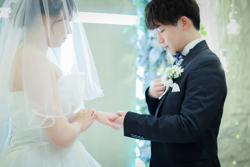 ウェディングドレス撮影