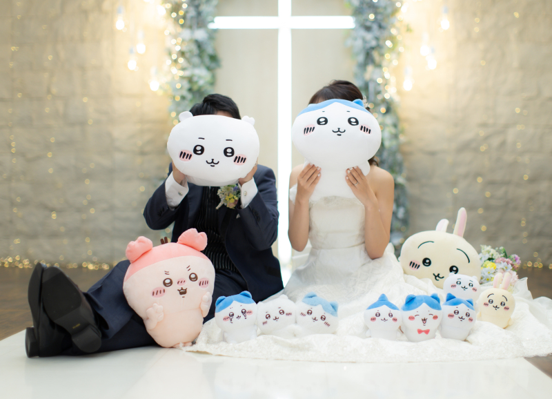 ちいかわに囲まれて♡