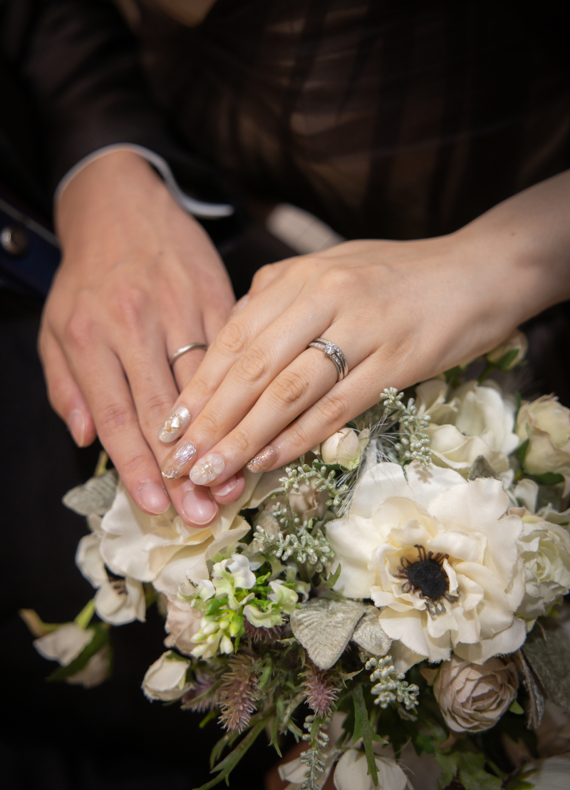 お手元のショットも◎