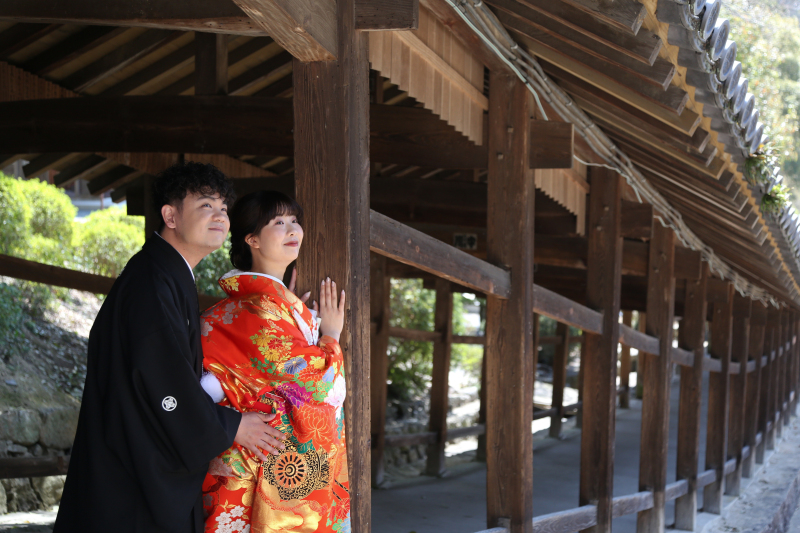 吉備津神社にやってきました*
