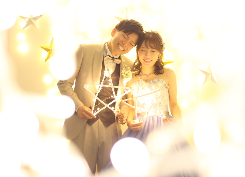 キラキラの中で