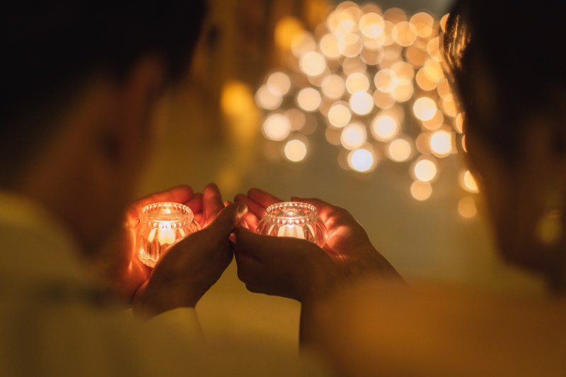 キャンドルフォト♪