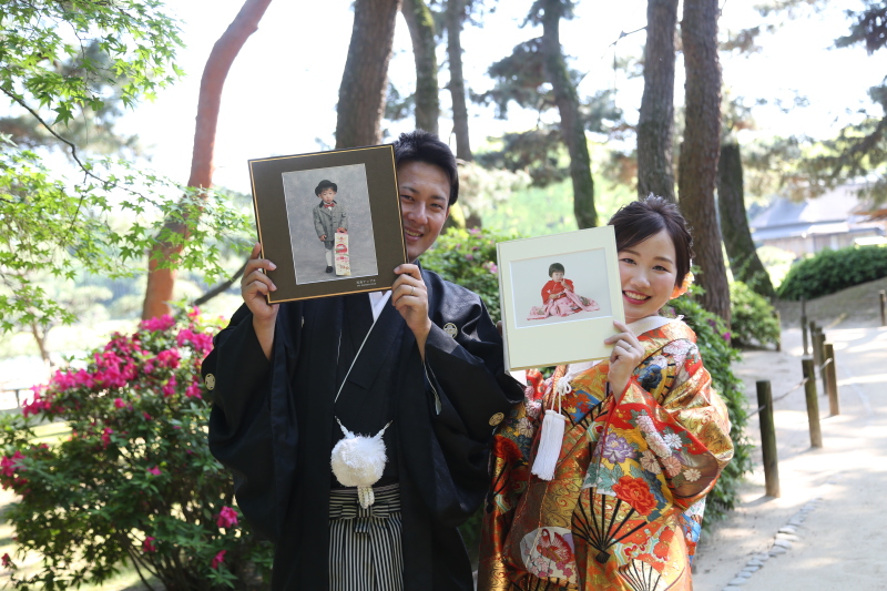 子供の頃のお写真と♥