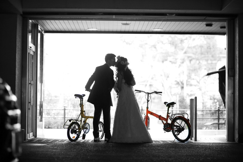 シルエットショット