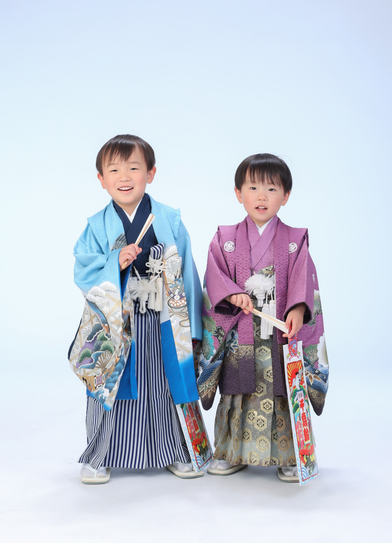 兄弟で７５３撮影☆彡