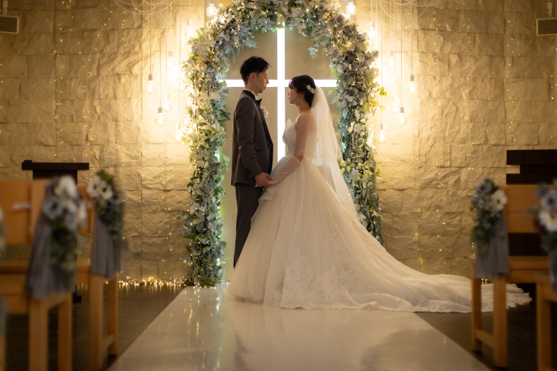 ウェディングドレス撮影