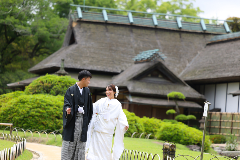 お散歩しながら