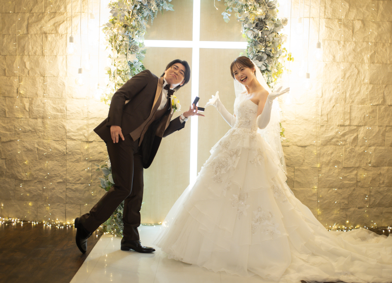 お2人らしいお写真♪