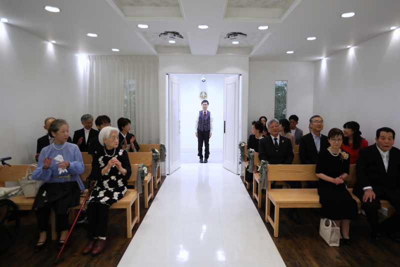 感動の入場シーン