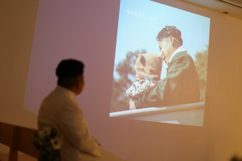 新婦様から新郎様へサプライズムービー