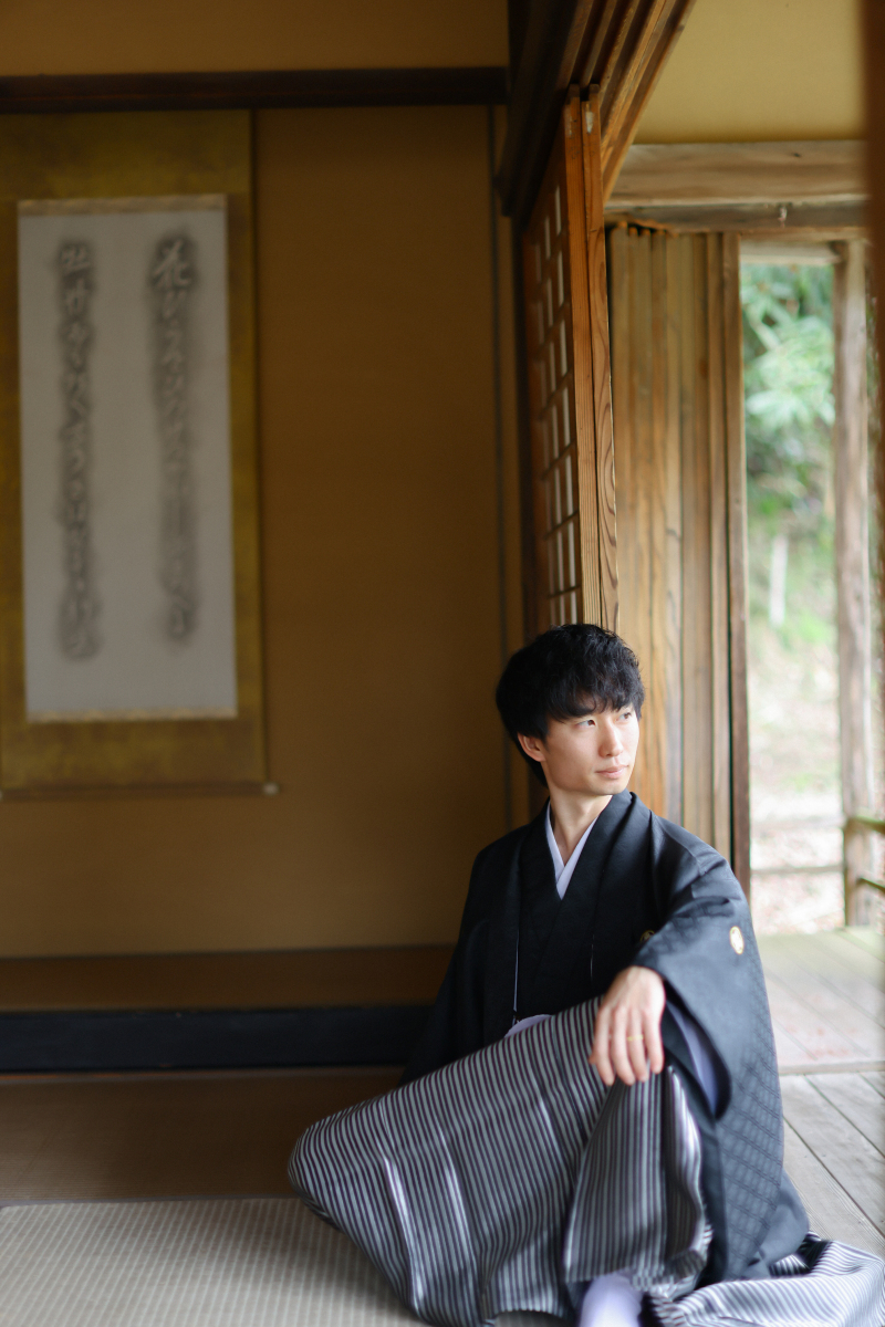 新郎様ソロショット