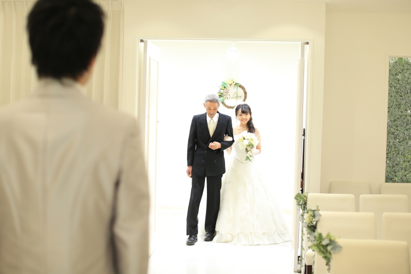 新婦様のご入場