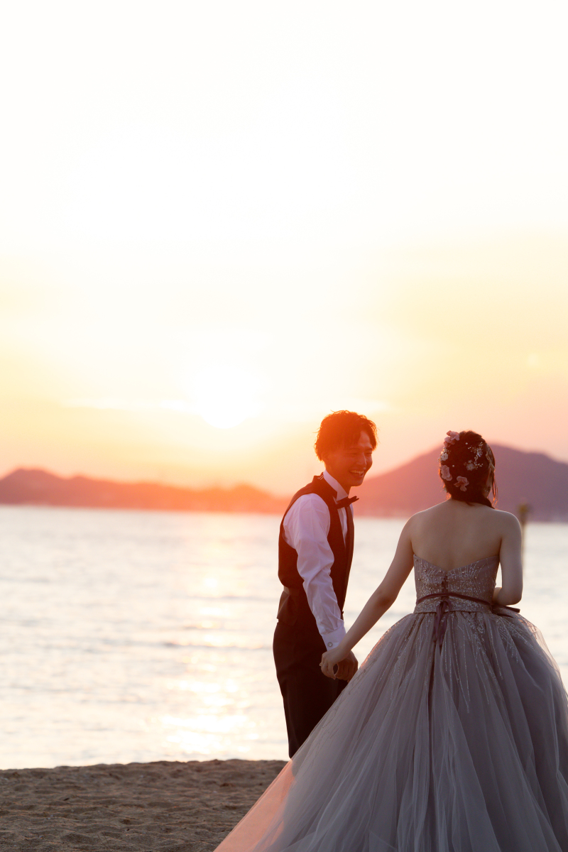 夕日ショット♡