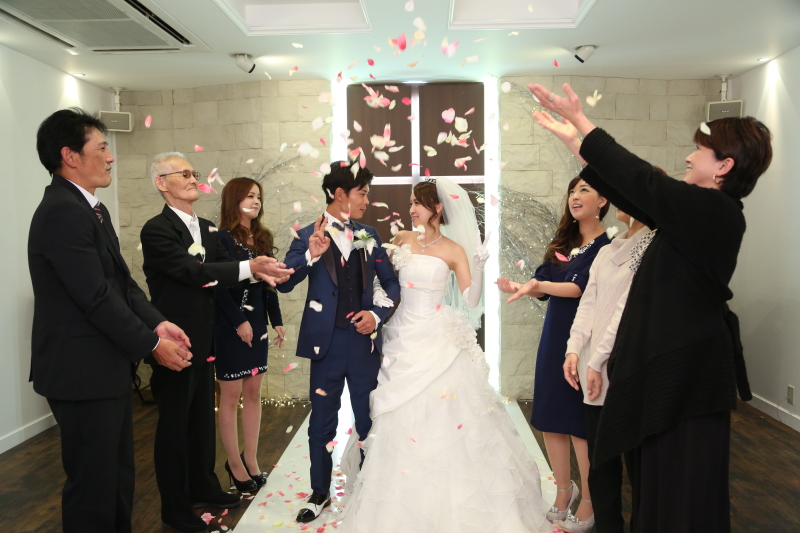 フラワーシャワー