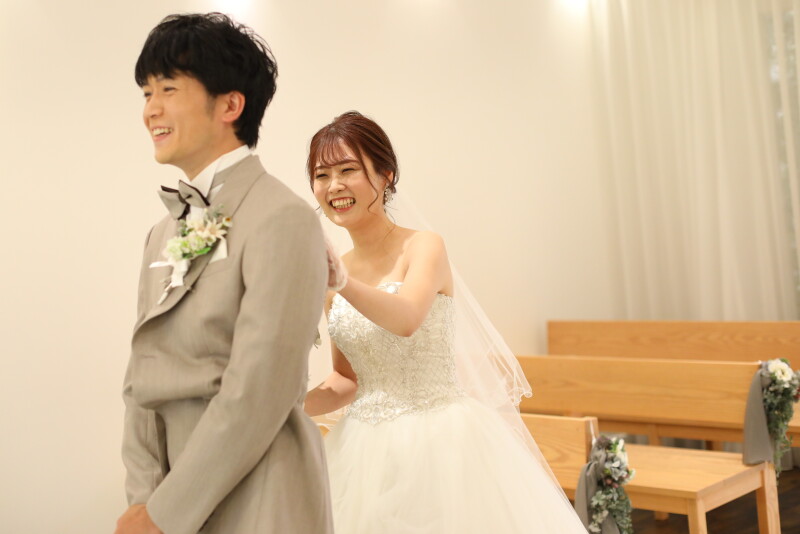 思わず照れ笑い♡