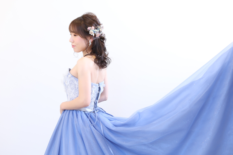 こだわりのヘアスタイルも