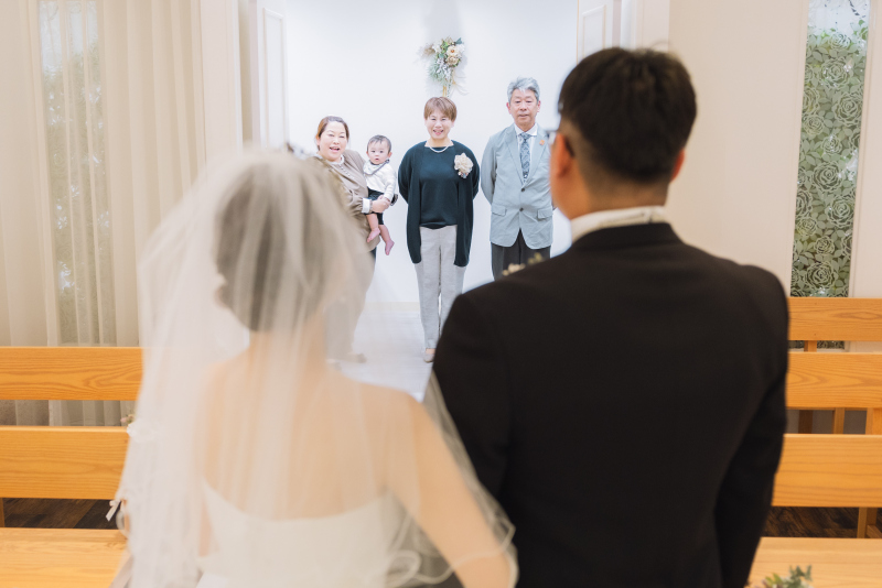 大切な人に見守られて