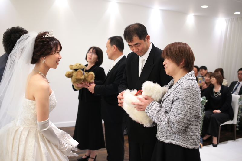 両親へ感謝の気持ちを伝えて