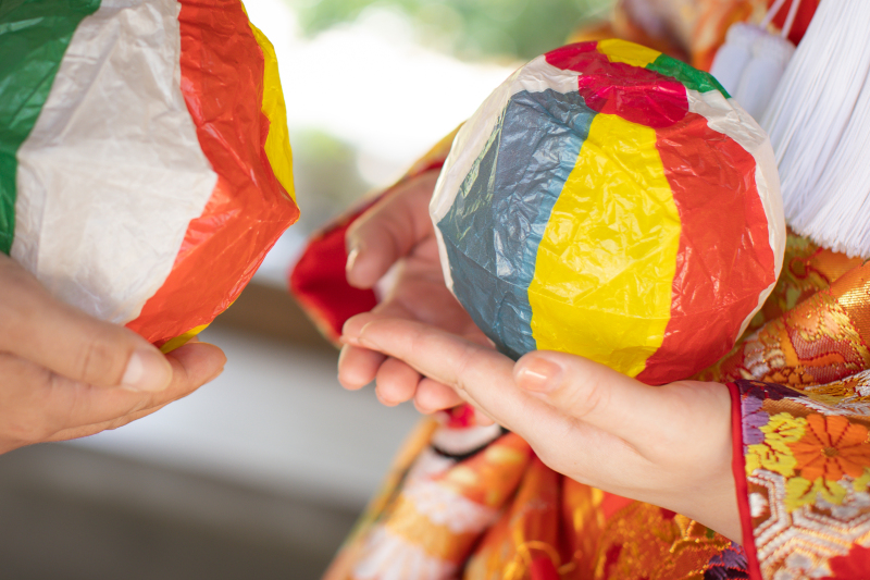 飛ばし合いっこ♩