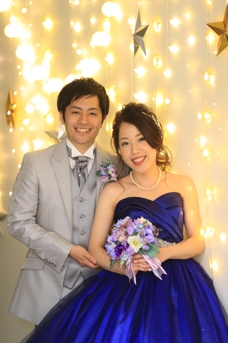 フォトブースにて