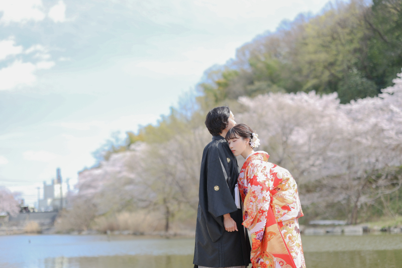 湖のほとりで＊