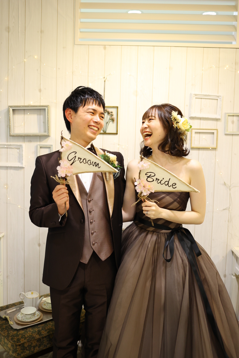 素敵な笑顔のおふたり