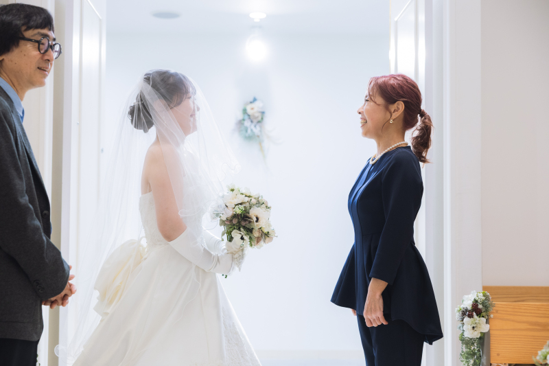 母に届ける、晴れ姿