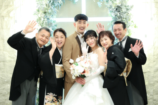 特別な日をふたりと家族で。